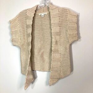 Banana Republic Cardigan Sweater Shrug Open Front Bolero Chucky Knit Small